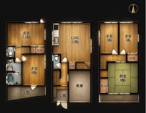 5LDK Property Higashiosaka City Osaka Prefecture (2)