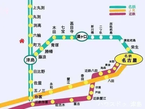 Propiedad de dos plantas en la ciudad de Tsushima, Prefectura de Aichi (16)