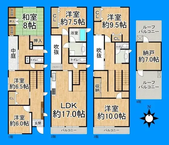 عقار 6SLDK Sumiyoshi Ward Osaka City Osaka Prefecture (5)