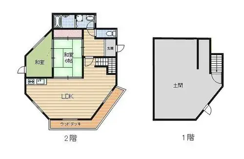 2LDK+S Bien immobilier Ville de Kameoka Préfecture de Kyoto (15)