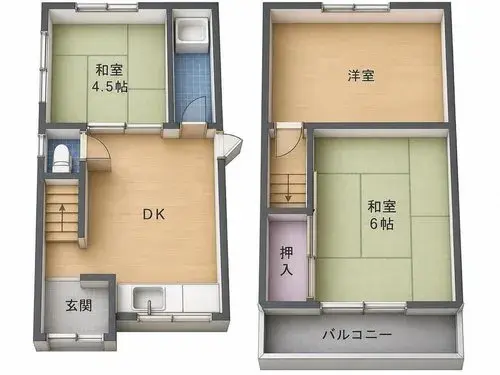 3DK Property Sakai City Osaka Prefecture (20)