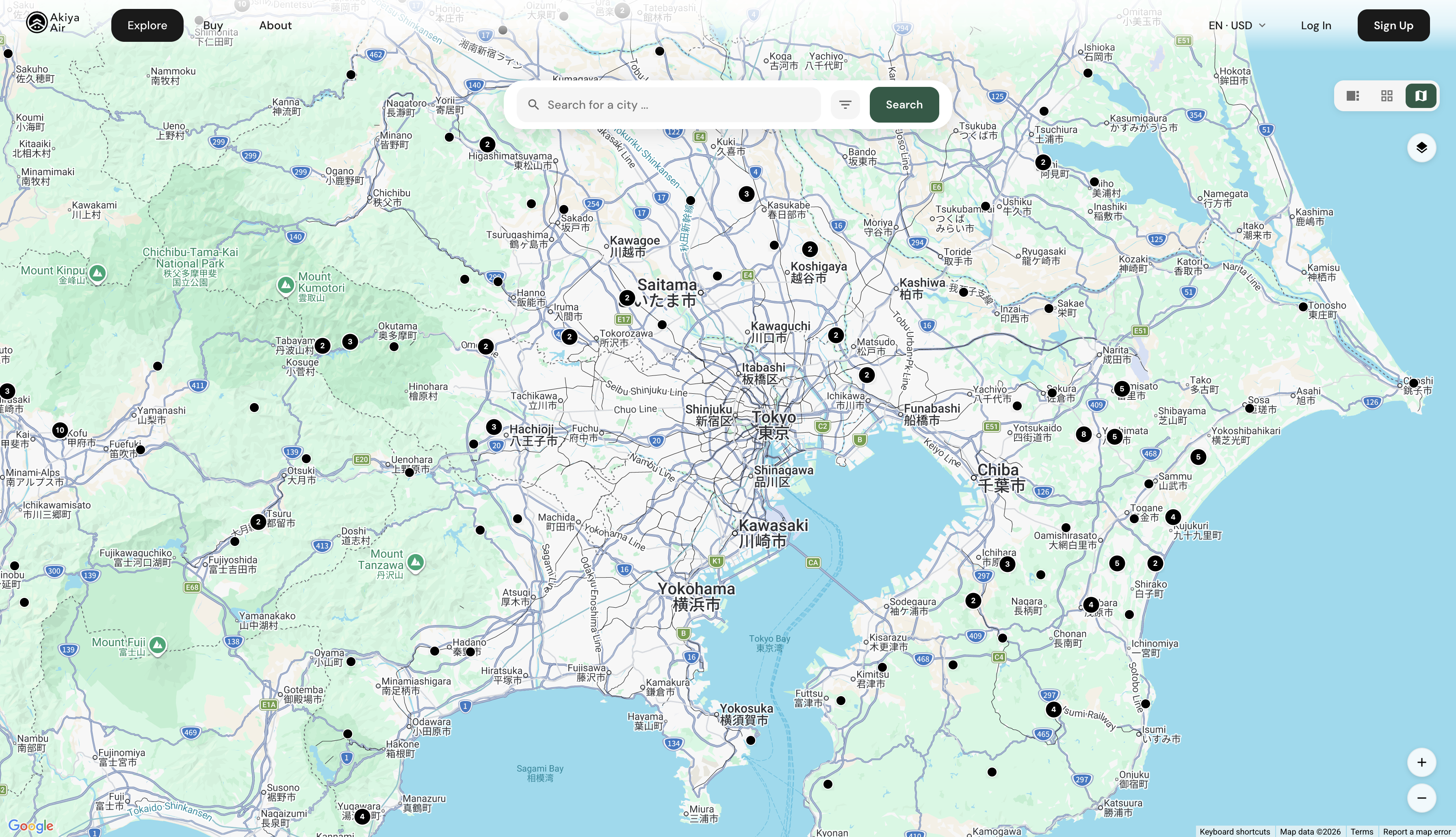 Explore homes in Japan